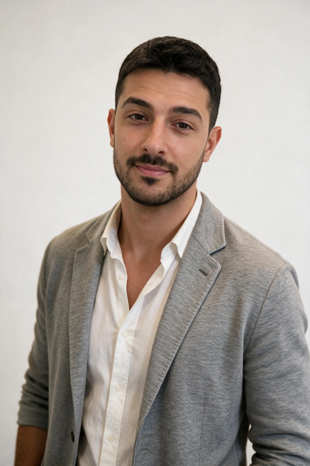 AI LinkedIn headshot: a smart casual professional headshot, generated from one selfie
