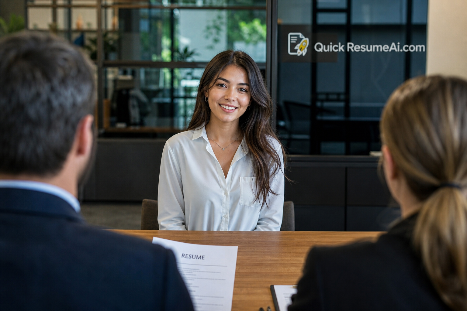 Team collaborating on job search strategy with the AI resume builder
